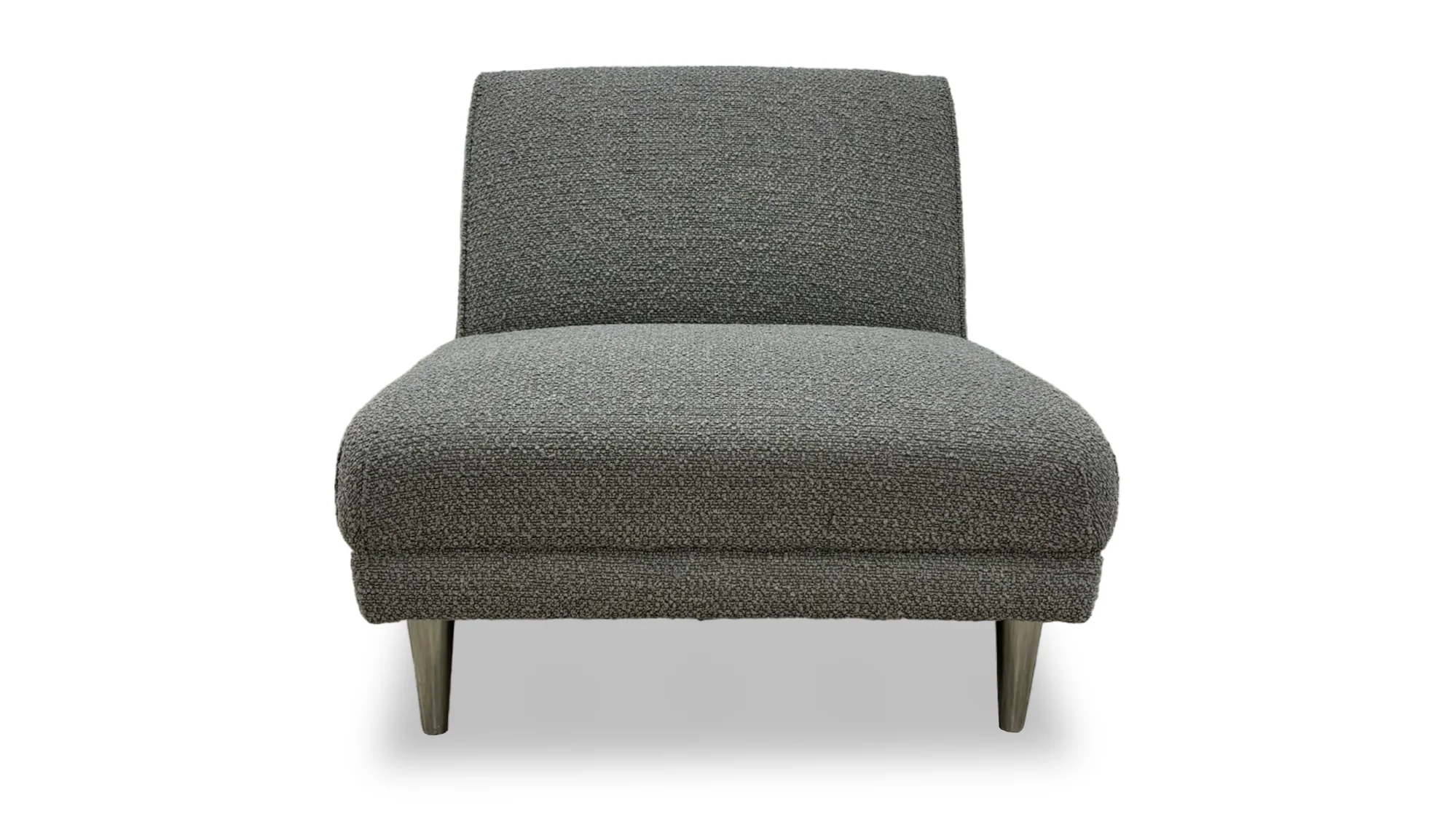 ‘Bellagio’ Boucle Grey Fabric Accent Chair - Image 3