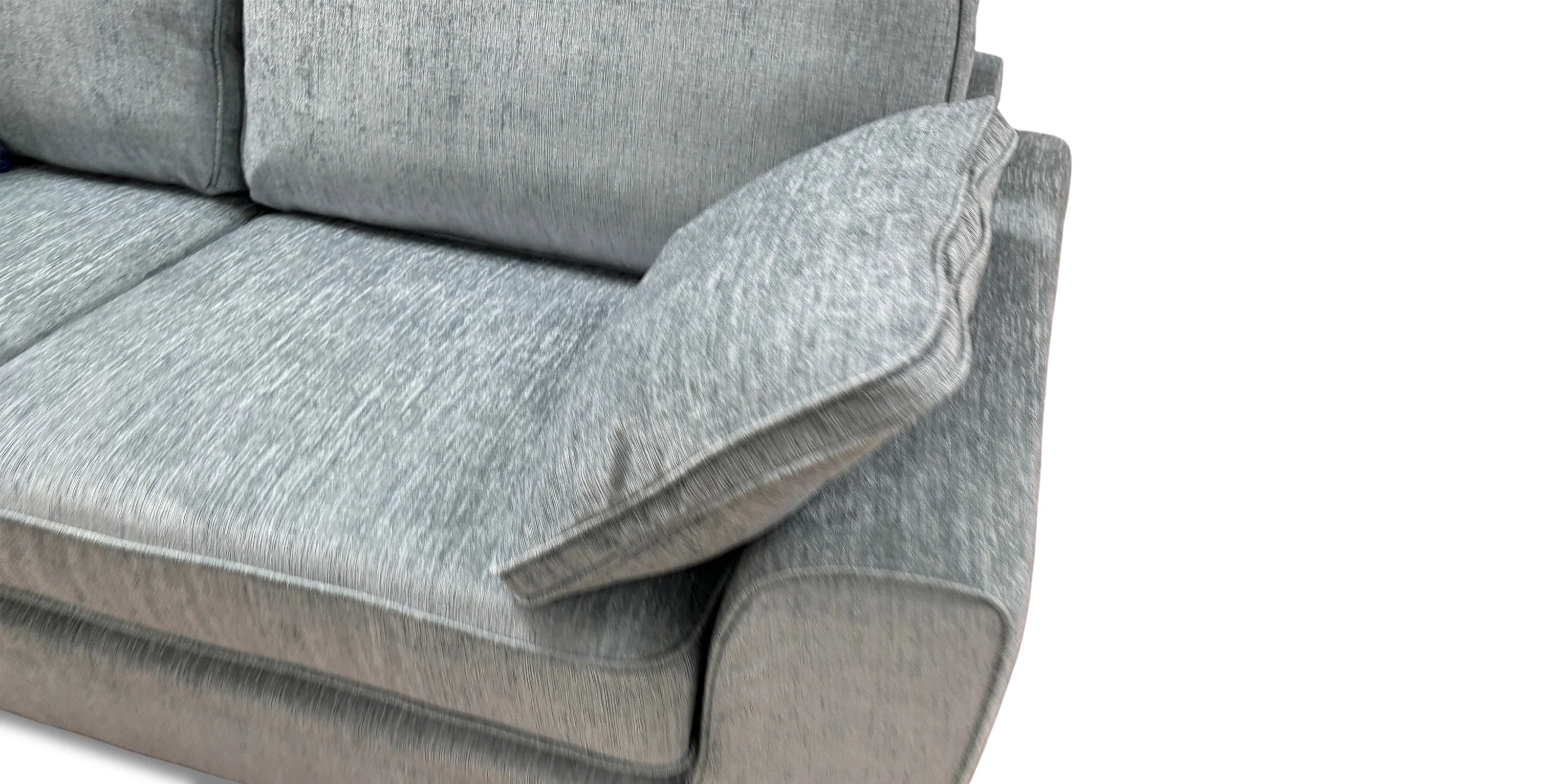 'Chalfont' Eau De Nil Fabric 4 Seater Sofa - Image 5