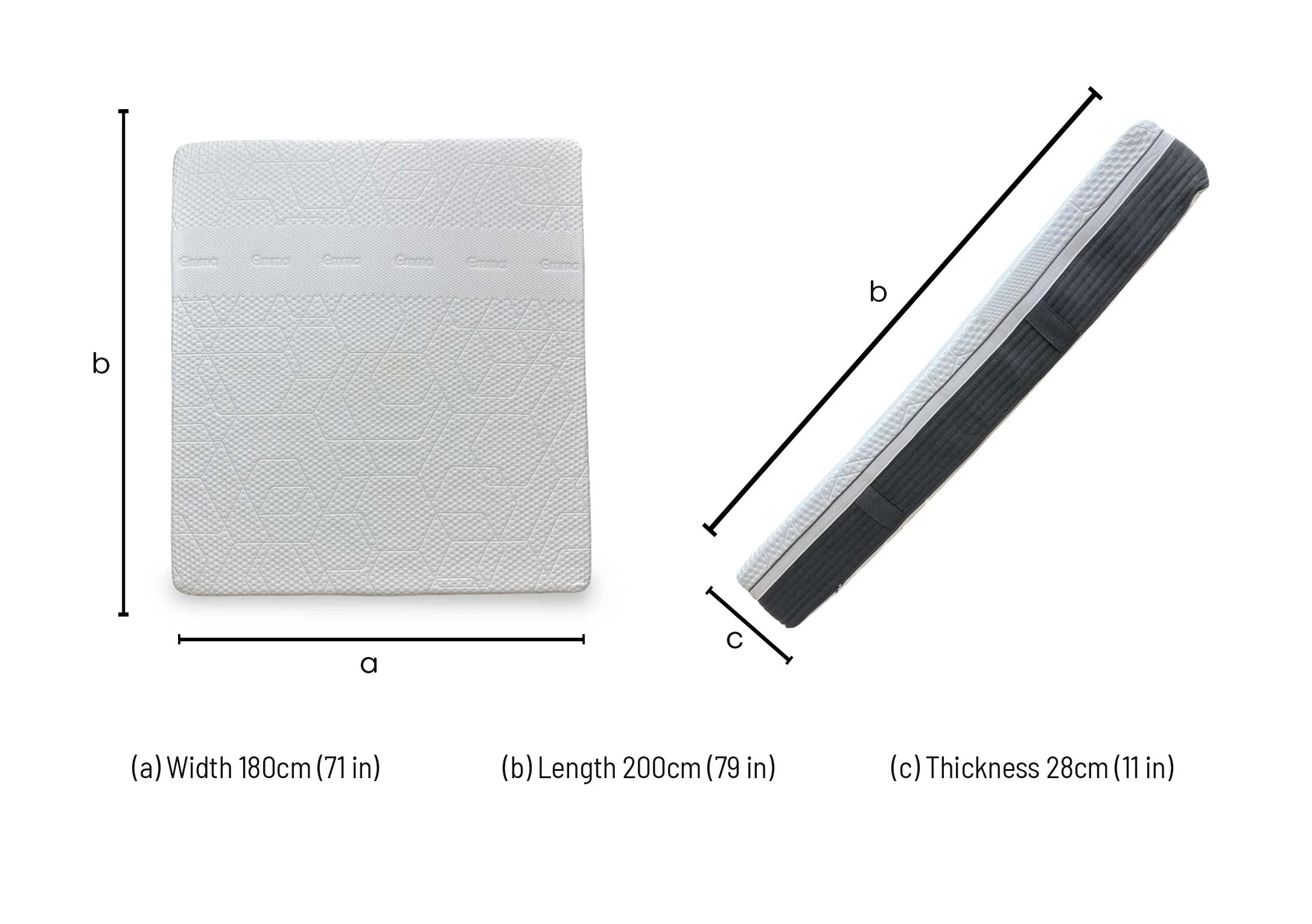 Emma ‘Diamond’ Medium Firm Tension Areo Flex Pocket Spring Hybrid Deluxe Mattress - Super King - Image 6