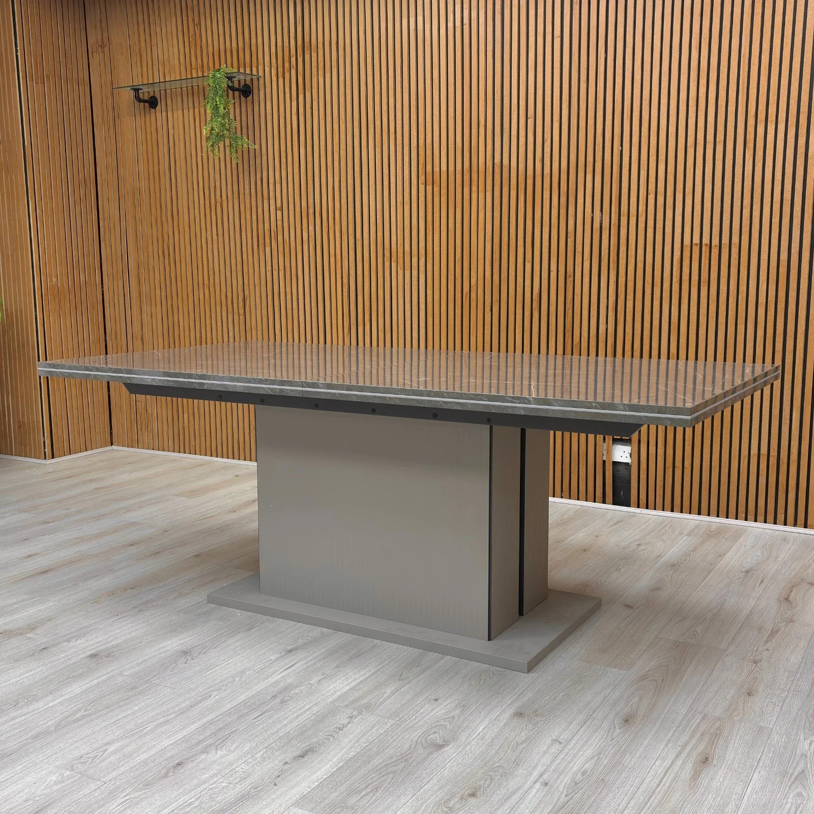 ‘Lusso’ Large 200cm Ceramic Top Extending Dining Table - Image 3