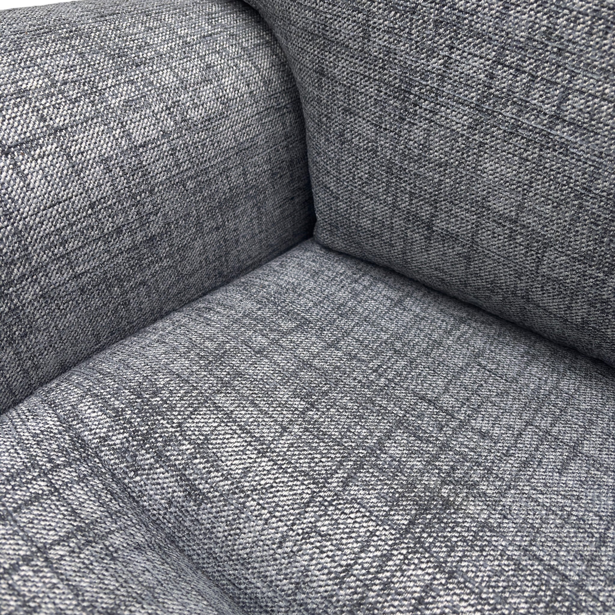 Parker Knoll ‘Hudson 23’ Dash Blue 001497-0080 Tight Weave Fabric 3 Seater Power Recliner Sofa - Image 5