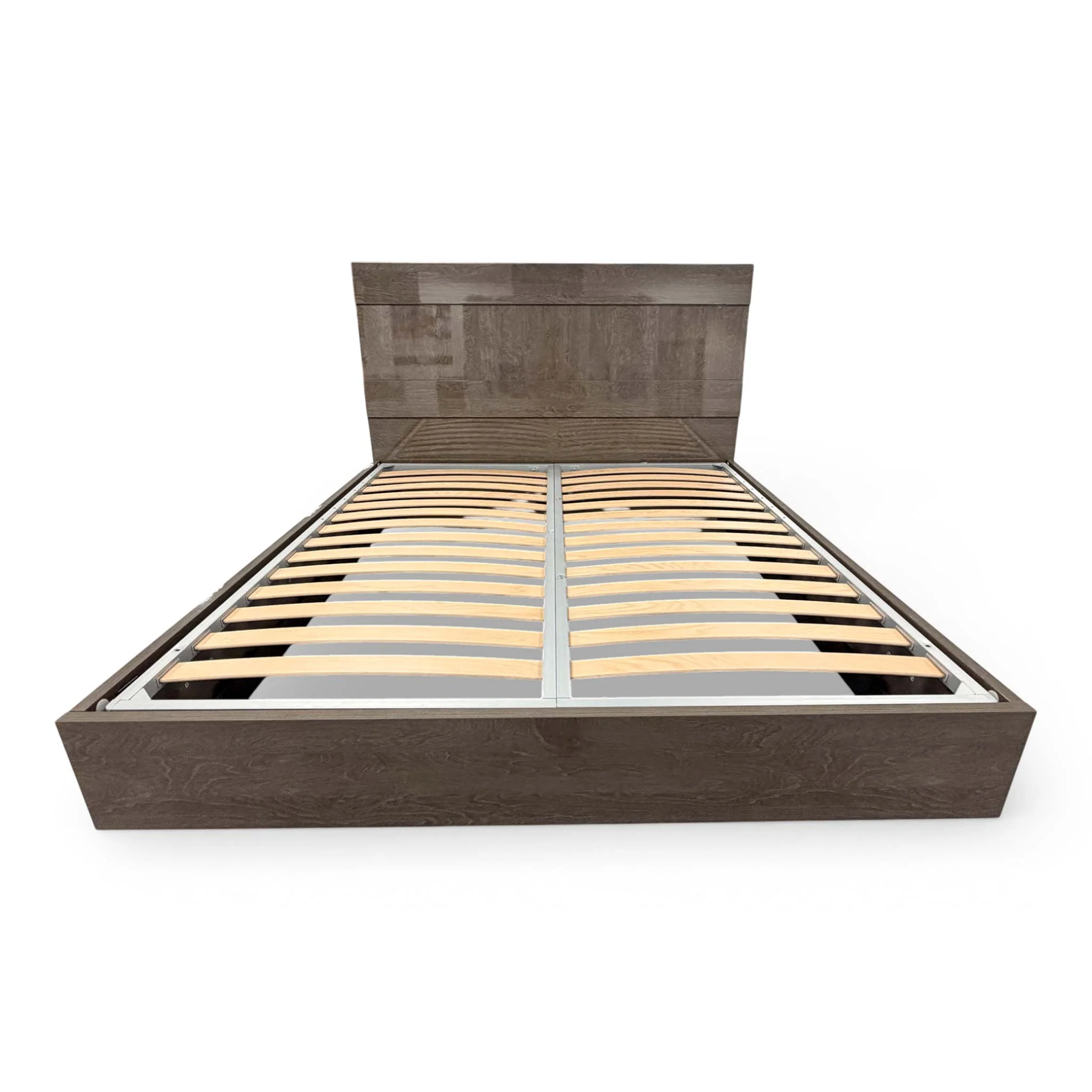 'Venezia' Italian Silver Birch Bed Frame with LED Lights - Super King - Image 3