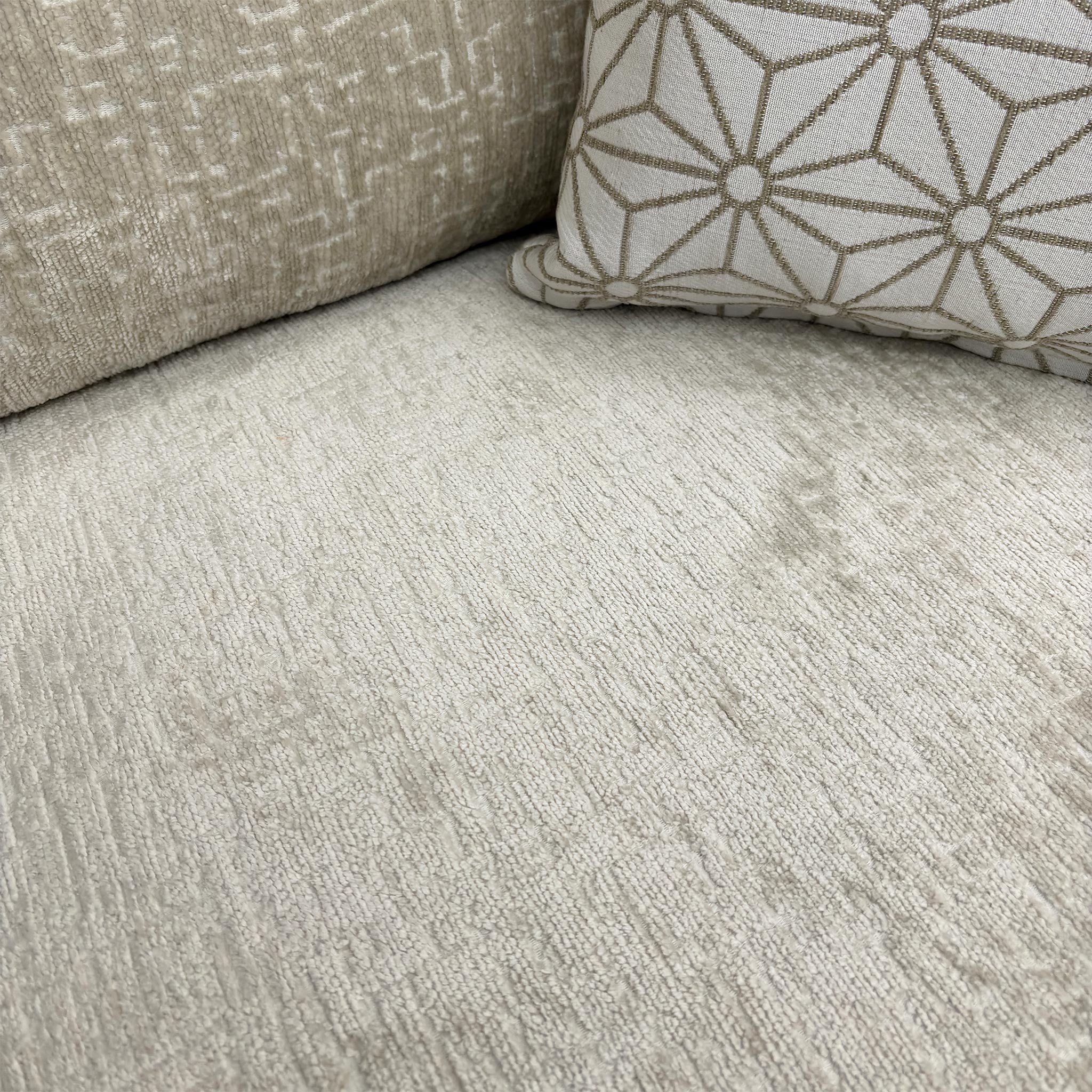 ‘Venice’ Truffle Chenille Fabric 3 + 2 Seater Sofa Set - Image 5