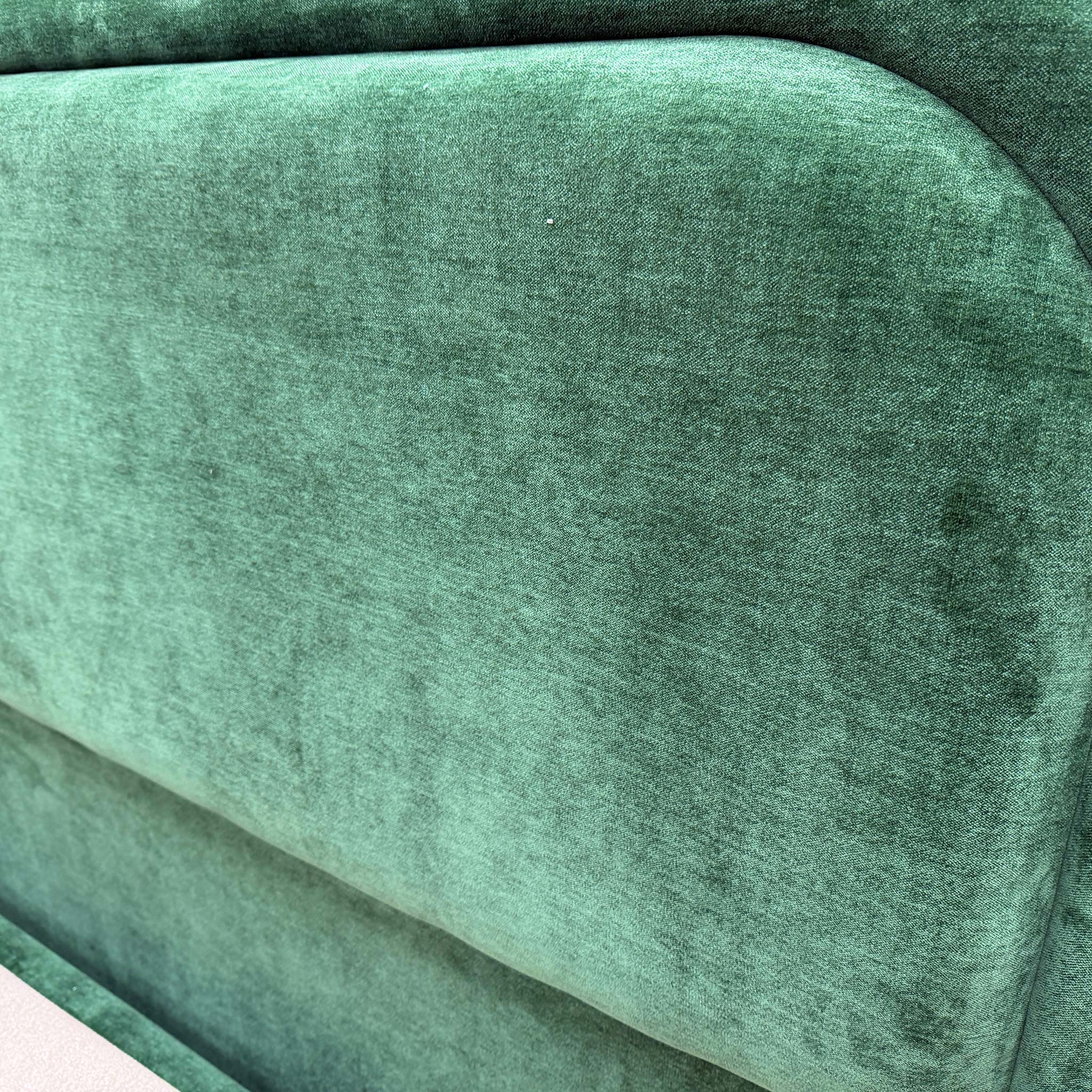 'Warwick' Aston Moss Fabric Floor Standing Headboard + Double Side Lift Ottoman Divan Base - King - Image 5
